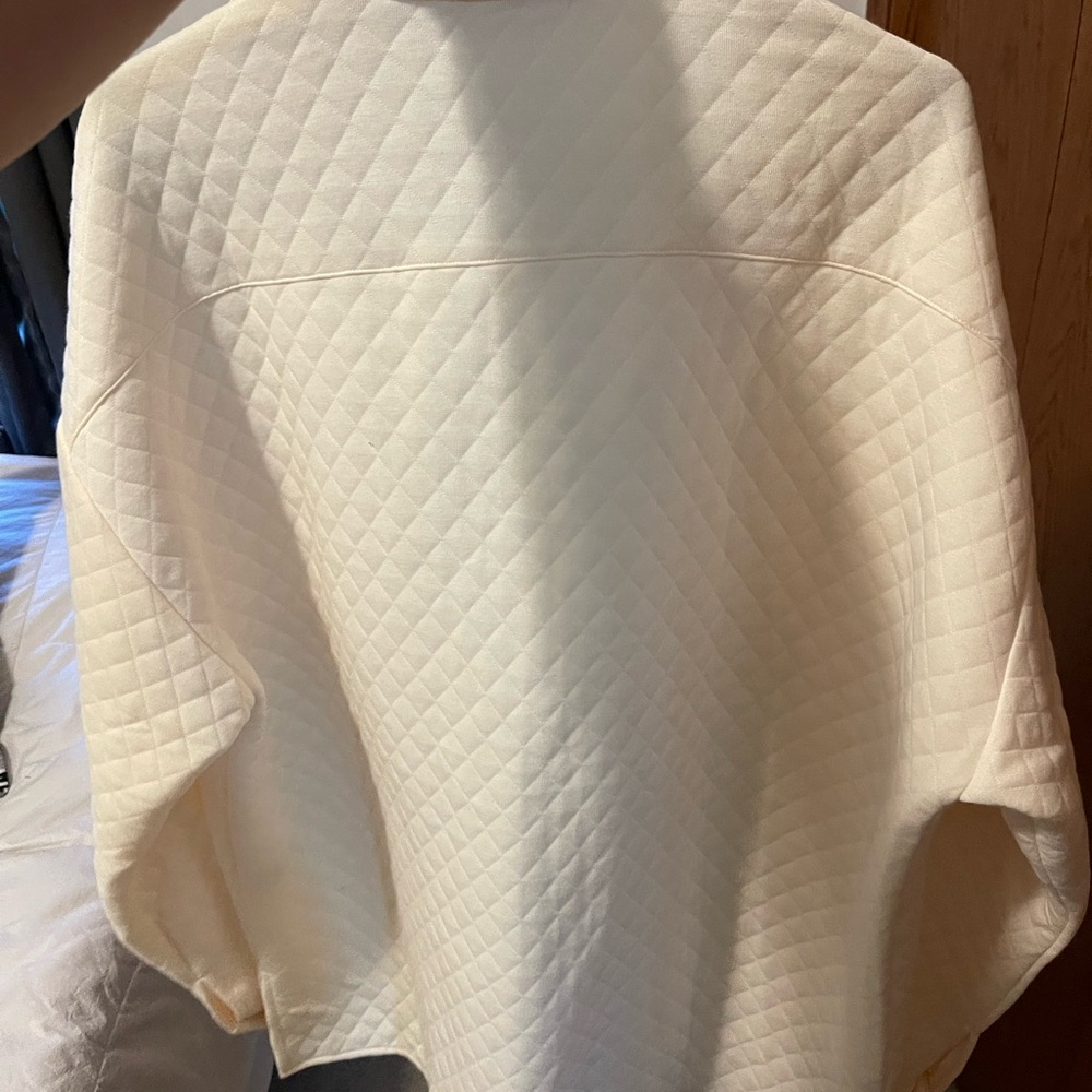 Cream Quilted Jacket - Picture 2 of 3